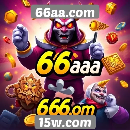 Exploração dos jogos oferecidos no site 66aa.com