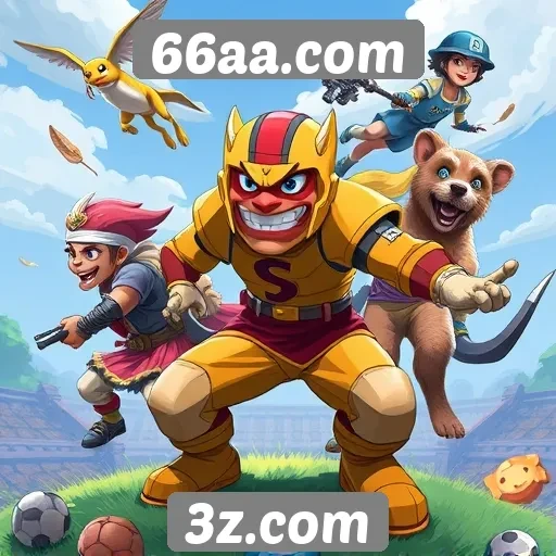Exploração dos jogos disponíveis em 66aa.com
