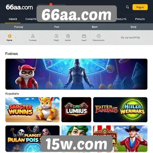 Análise da oferta de jogos no 66aa.com