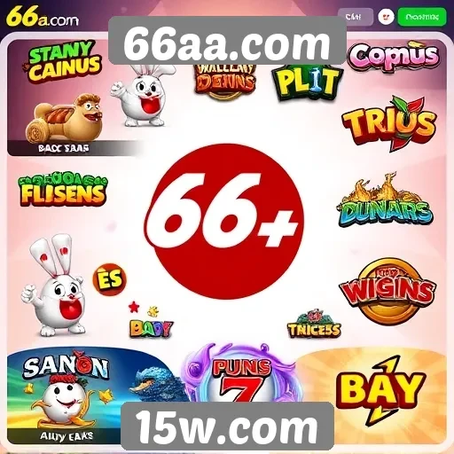 Visão geral dos jogos disponíveis no 66aa.com