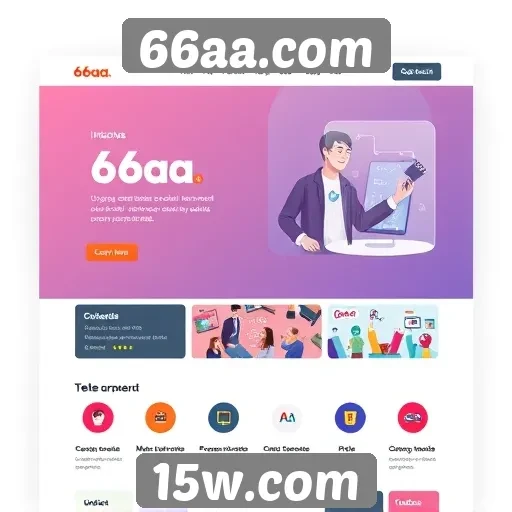 Interface do usuário do 66aa.com é intuitiva