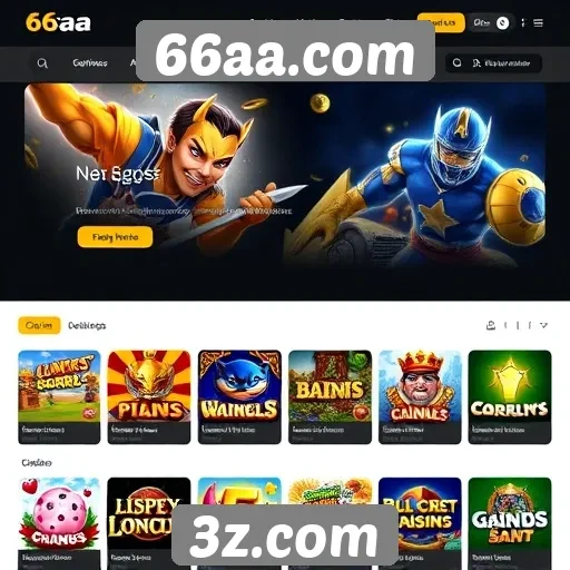 Plataforma 66aa.com oferece jogos variados para todos os públicos