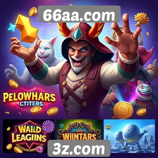 Variedade de jogos disponíveis no 66aa.com